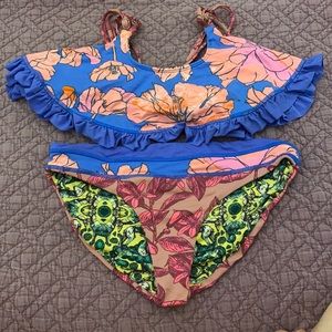 Maaji girls multi pattern bikini